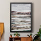 Muted Earth Layers I - Modern Framed Canvas Print