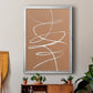 Terracotta Drift II - Modern Framed Canvas Print