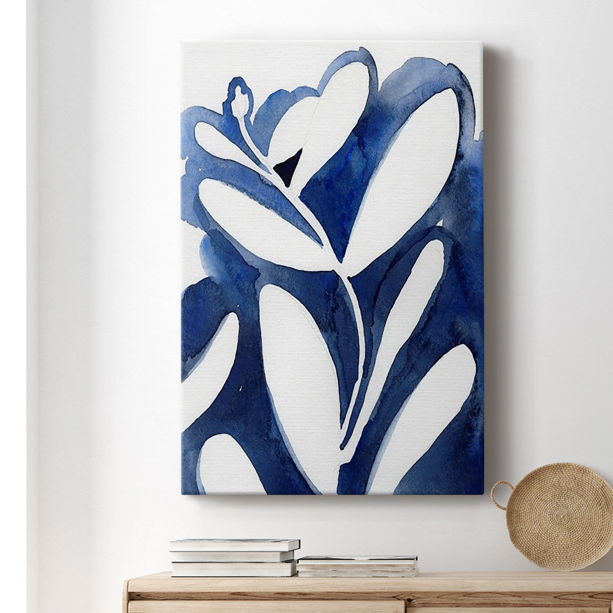 Blue Eucalyptus I - Canvas Art Print