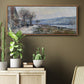 The Seine at Lavacourt, Effect of Snow, 1879 - Floater Framed Canvas Print