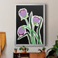 Pop Flowers II - Modern Framed Canvas Print