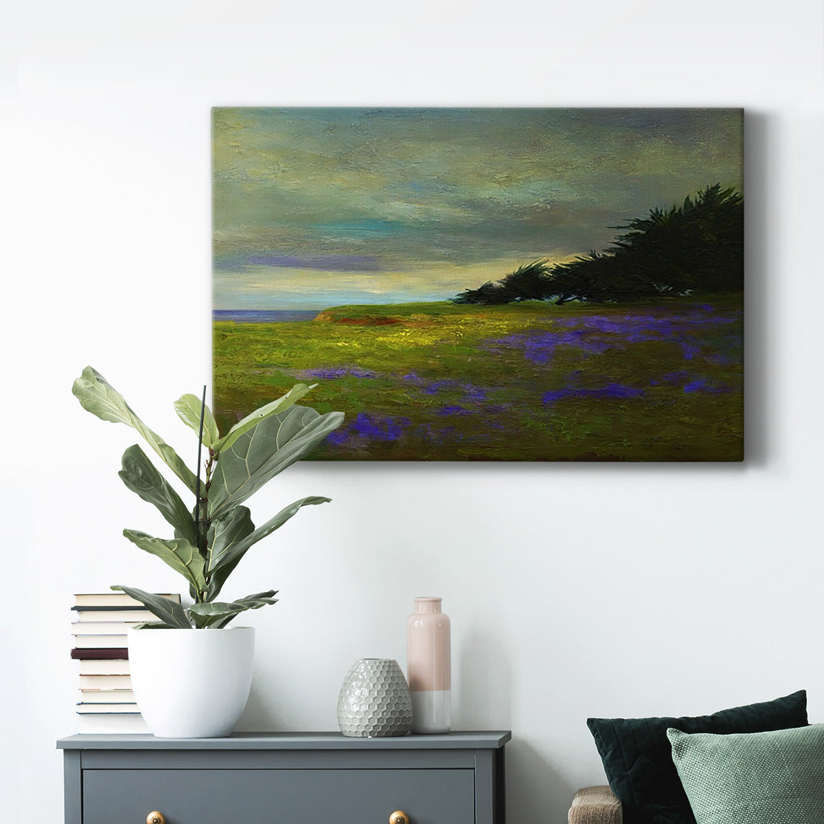 Coastal Views VI Premium Gallery Wrapped Canvas - Ready to Hang