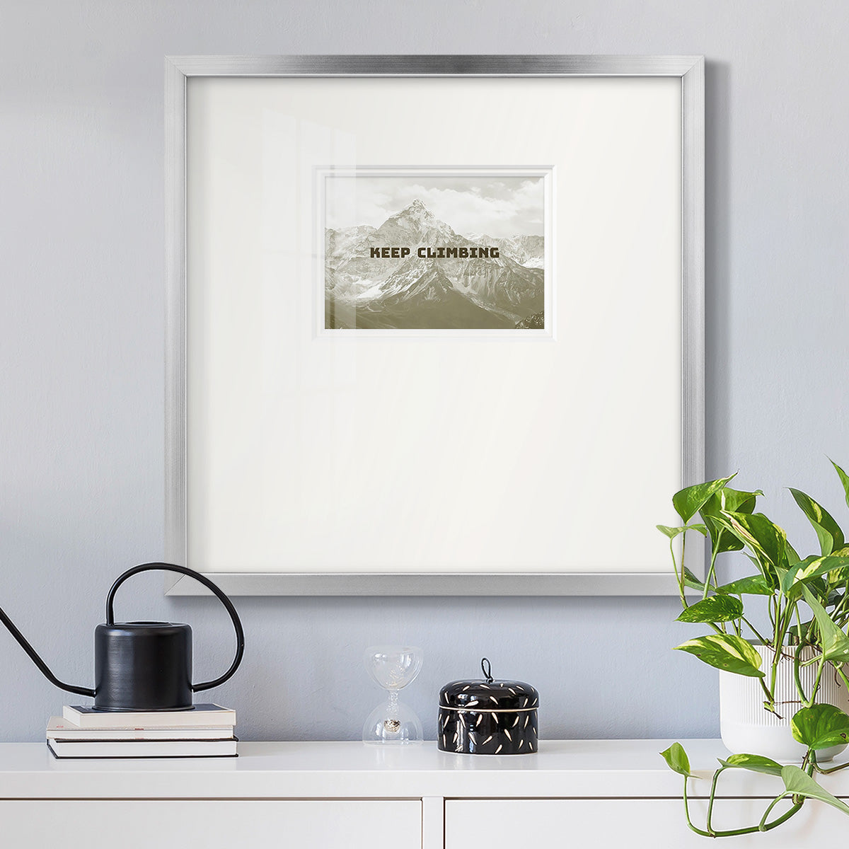 BroInspo VIII Premium Framed Print Double Matboard