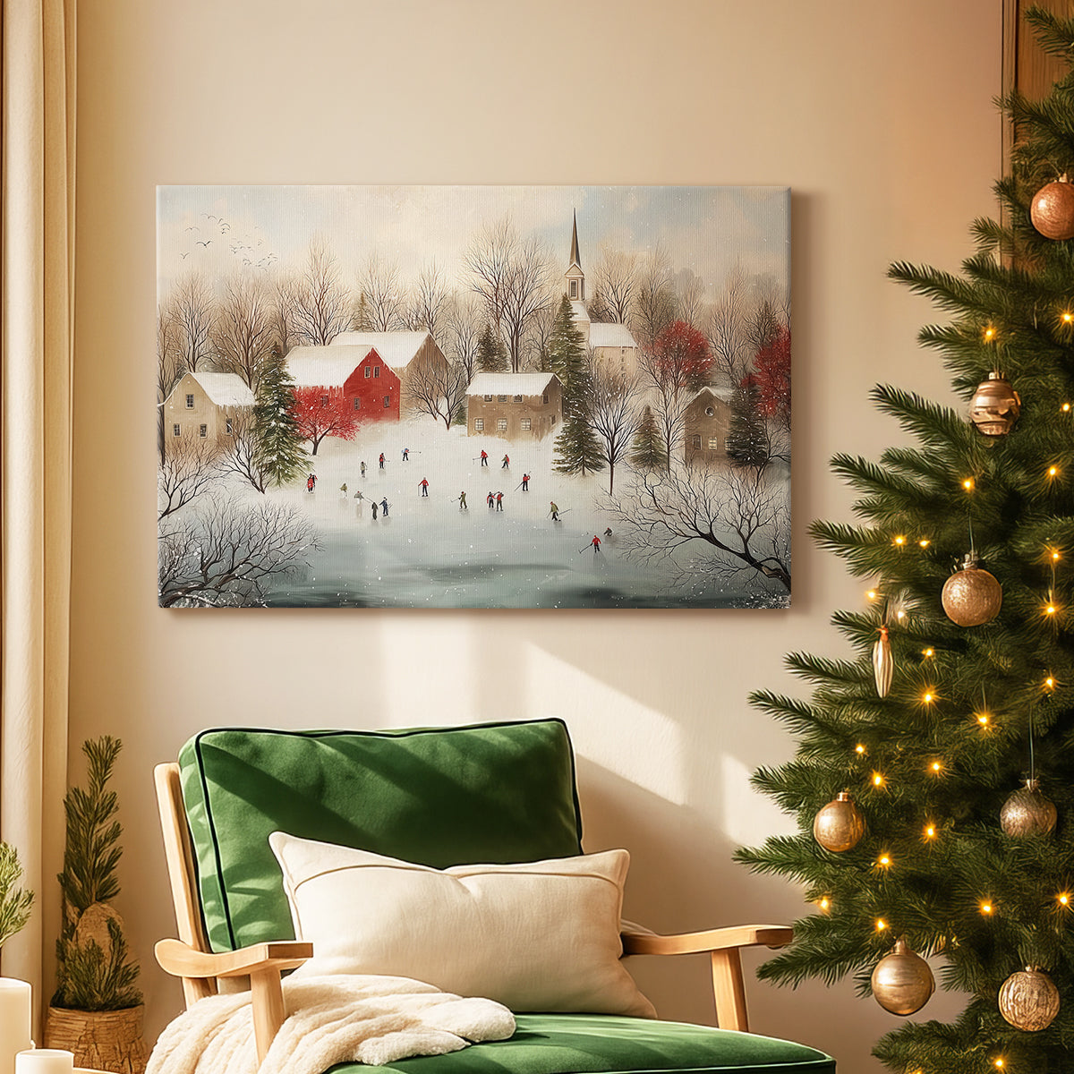 Sugar Carols at Dawn - Canvas Art Print
