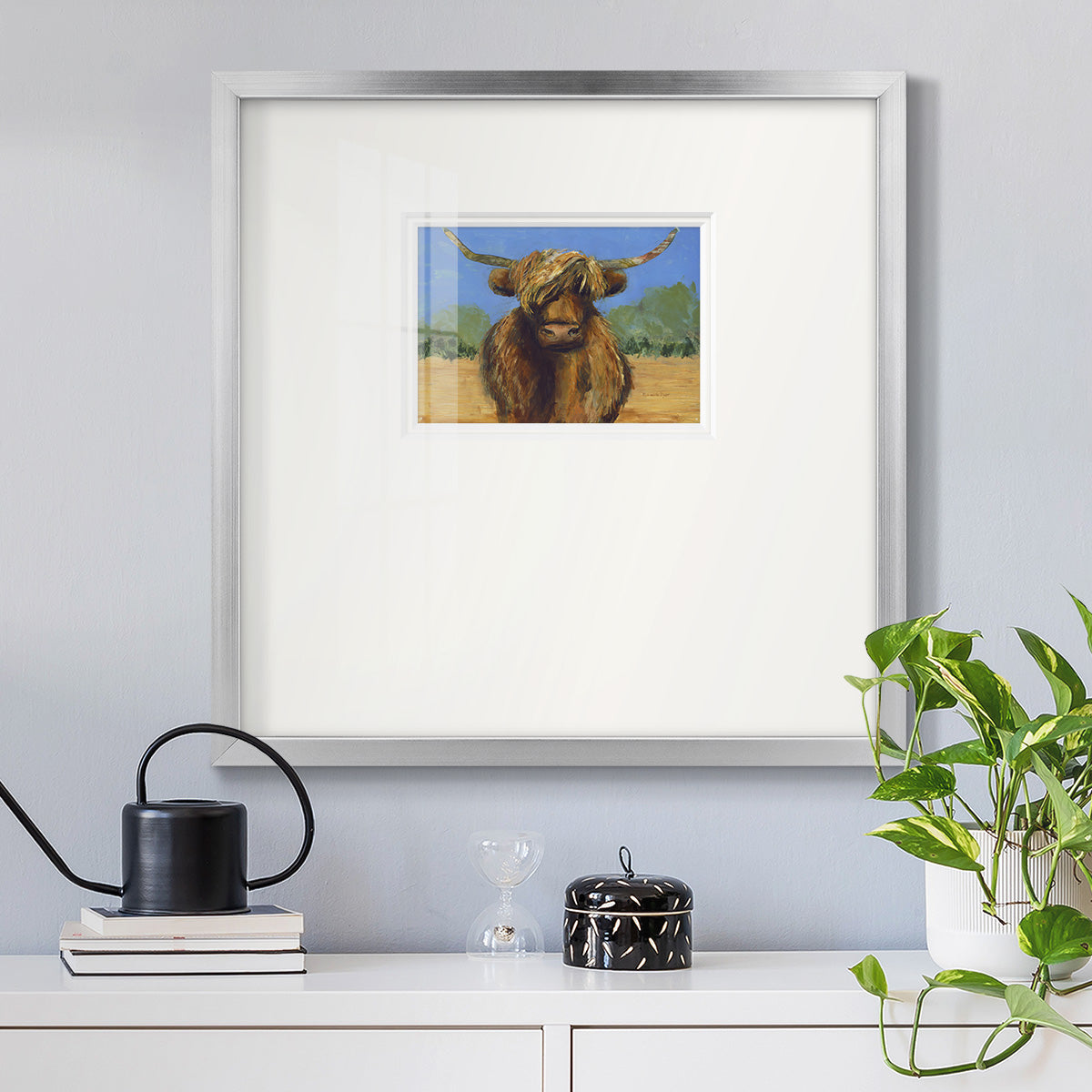 Shorty Premium Framed Print Double Matboard