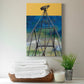 Windmill Abstract Premium Gallery Wrapped Canvas - Ready to Hang