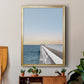 Day at the Pier - Modern Framed Canvas Print