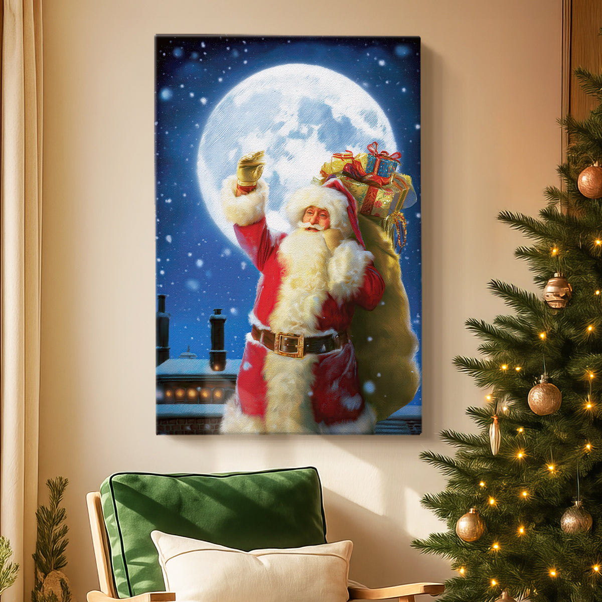 Cathedral of Pale Winter Whisper - Canvas Art Print