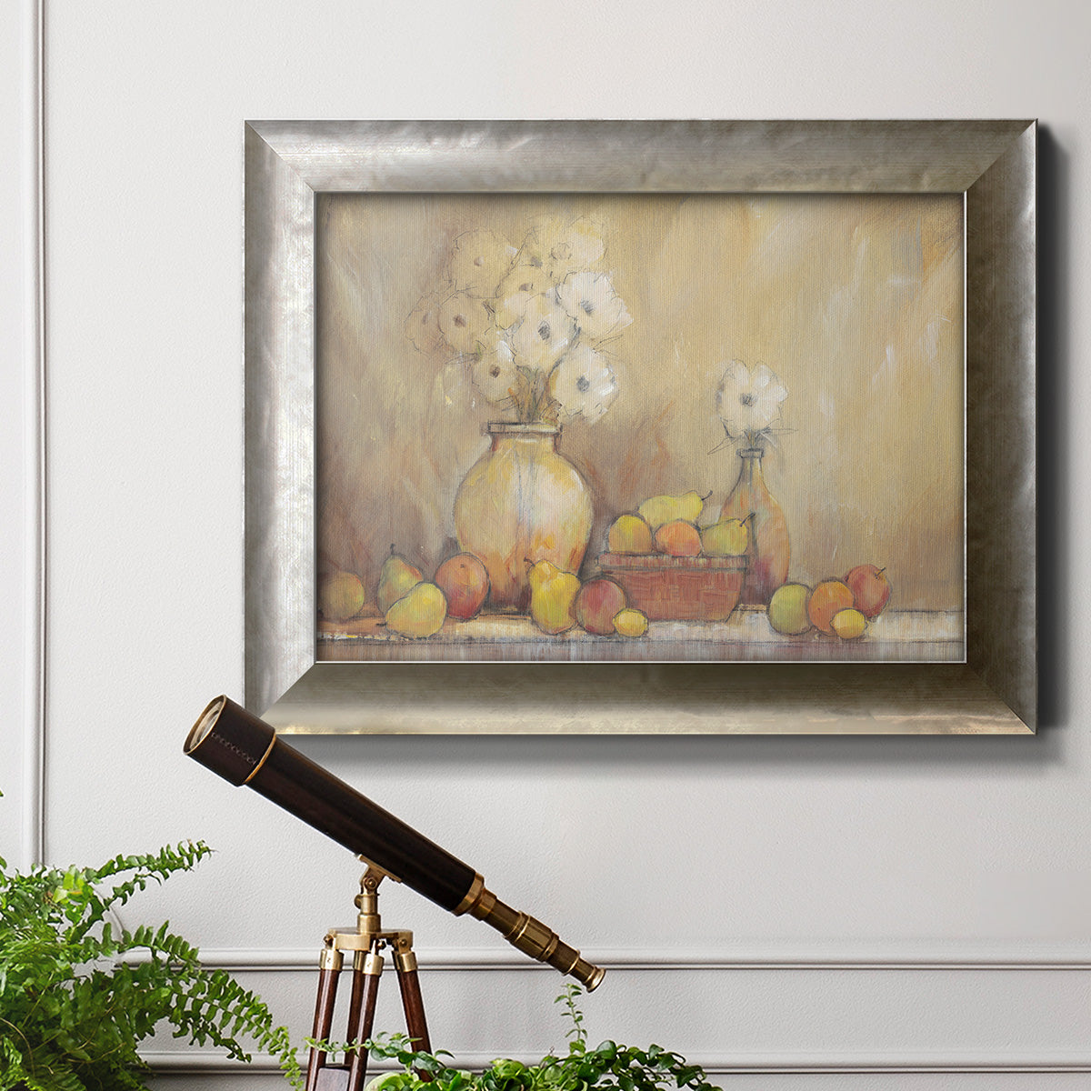 Minimalist Still Life Study II Premium Framed Canvas- Ready to Hang