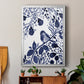 Indigo Song II - Modern Framed Canvas Print