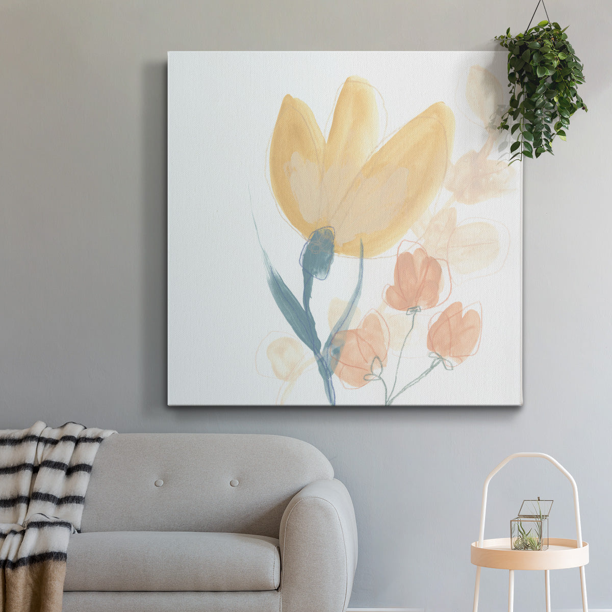 Petite Petals VIII - Canvas Art Print