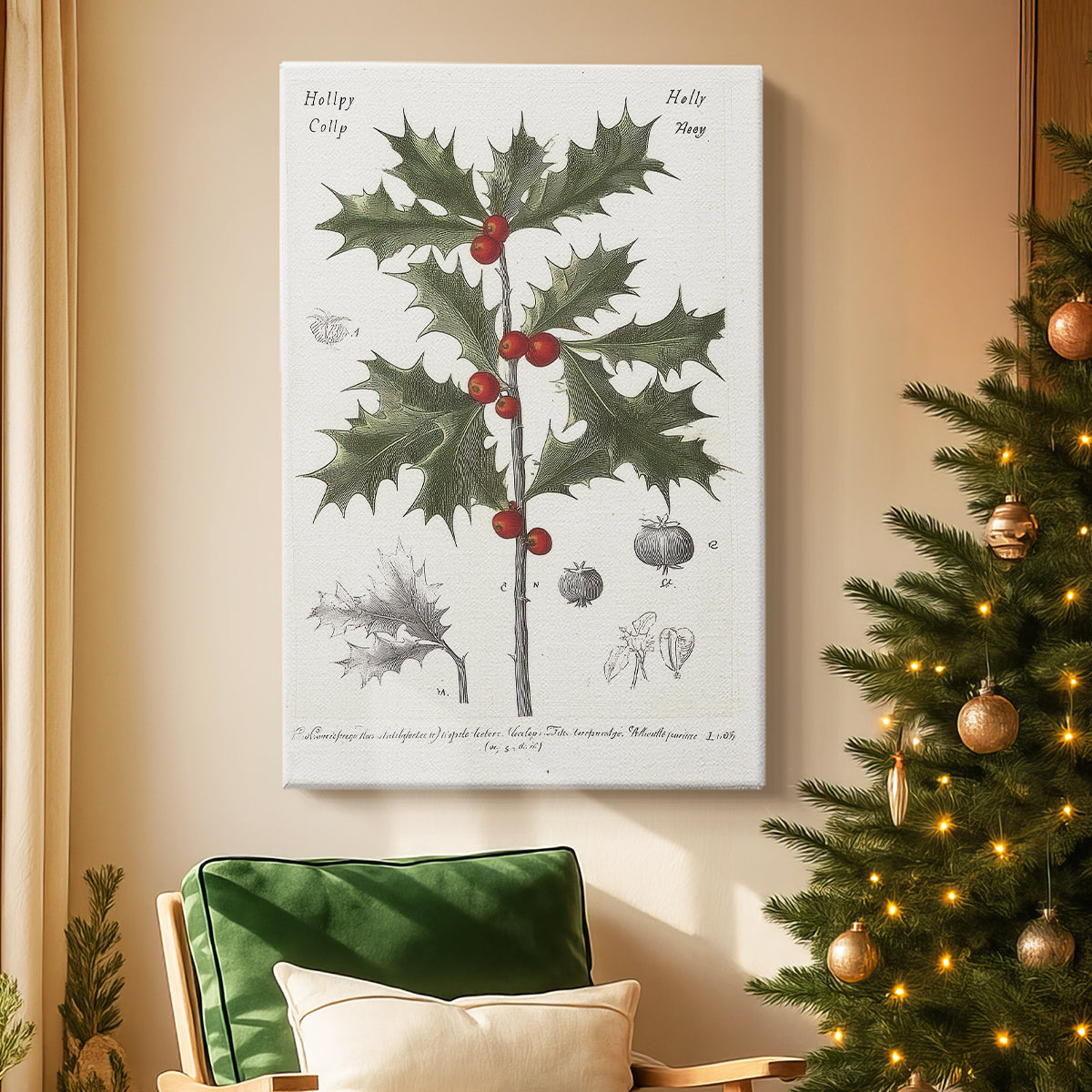 Silver Serenade of Dawn - Canvas Art Print