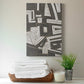 Abstract Maze II Premium Gallery Wrapped Canvas - Ready to Hang