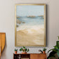 Tranquil Beach I - Modern Framed Canvas Print