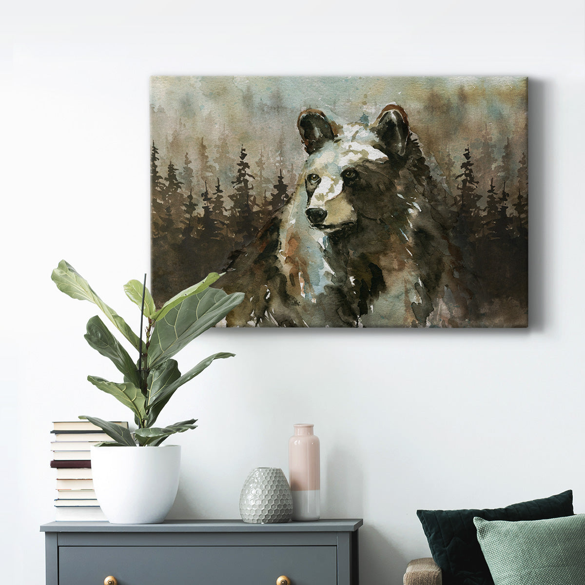 Lodge Twilight II - Canvas Art Print