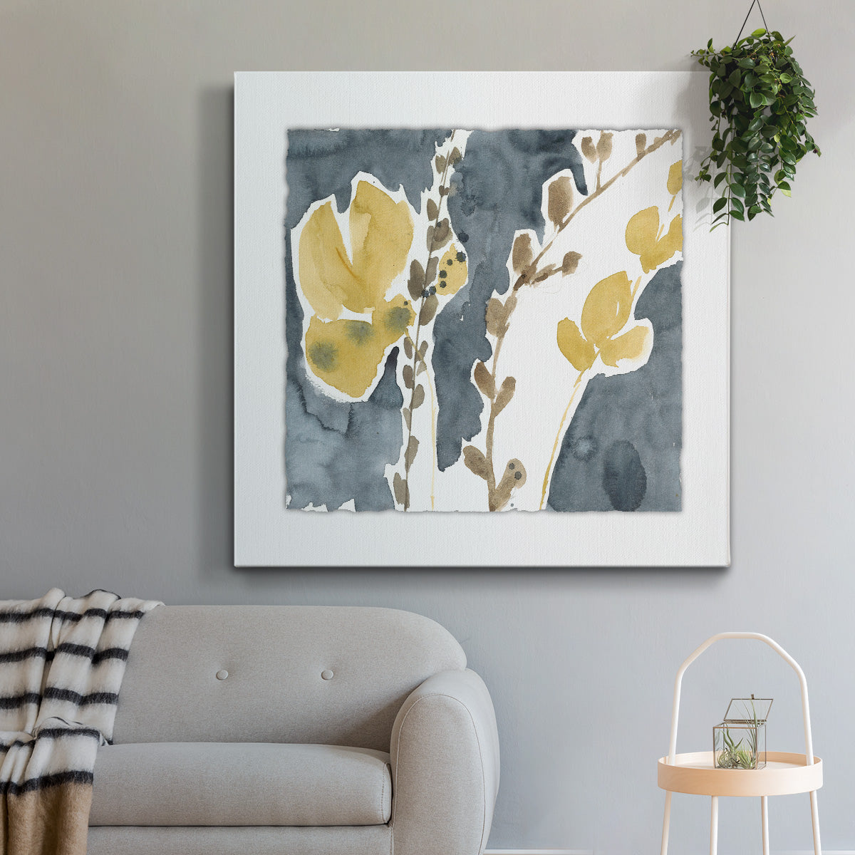 Branch Contours V - Canvas Art Print