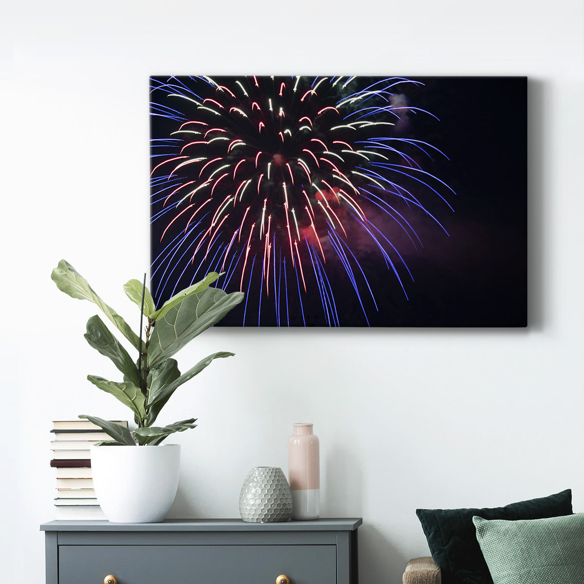 Sky Flower - Canvas Art Print