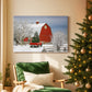 Dawn of Chalk Sleigh - Canvas Art Print