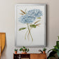 Petite Blue Hydrangea I - Modern Framed Canvas Print