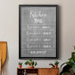 Bon Appetit - Modern Framed Canvas Print