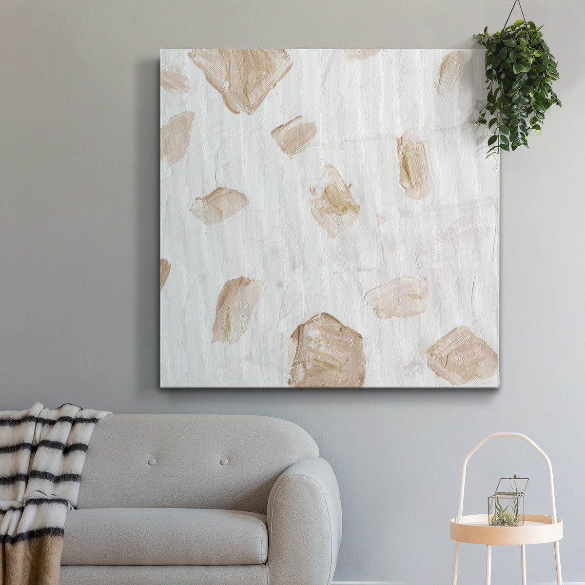 Blushing Neutrals I - Canvas Art Print