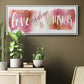 Love is the Answer - Floater Framed Canvas Print