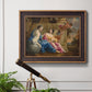 The Muses Urania and Calliope - Ornate Framed Canvas Print
