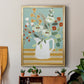 Joyful Blossoms II - Modern Framed Canvas Print