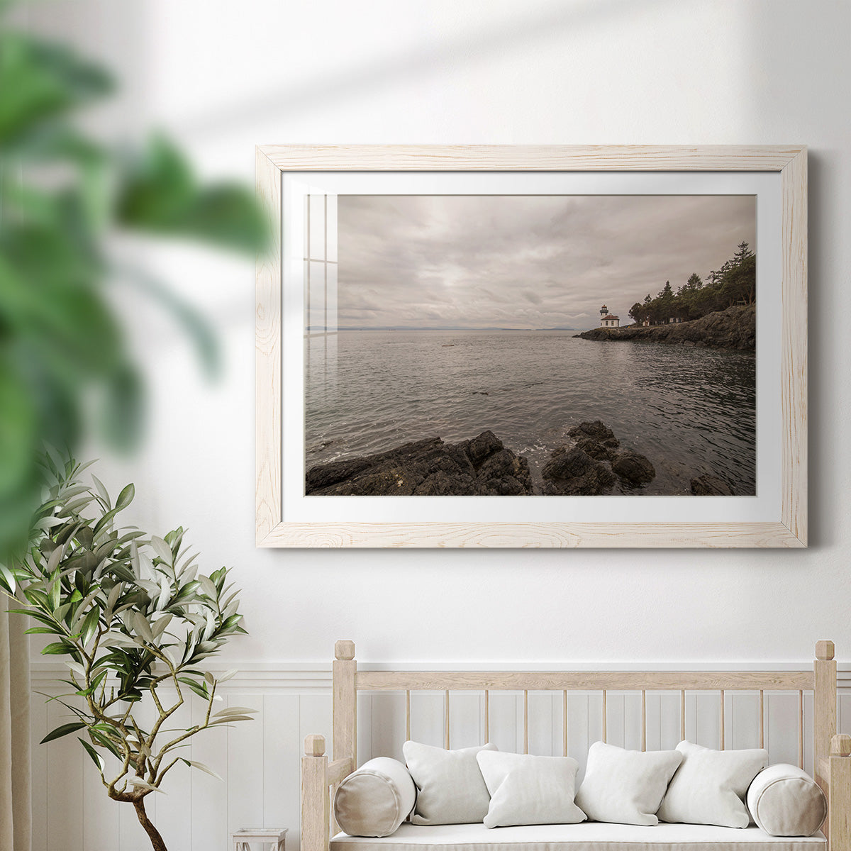 Solitary-Premium Framed Print - Ready to Hang