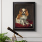 A King Charles Spaniel - Ornate Framed Canvas Print