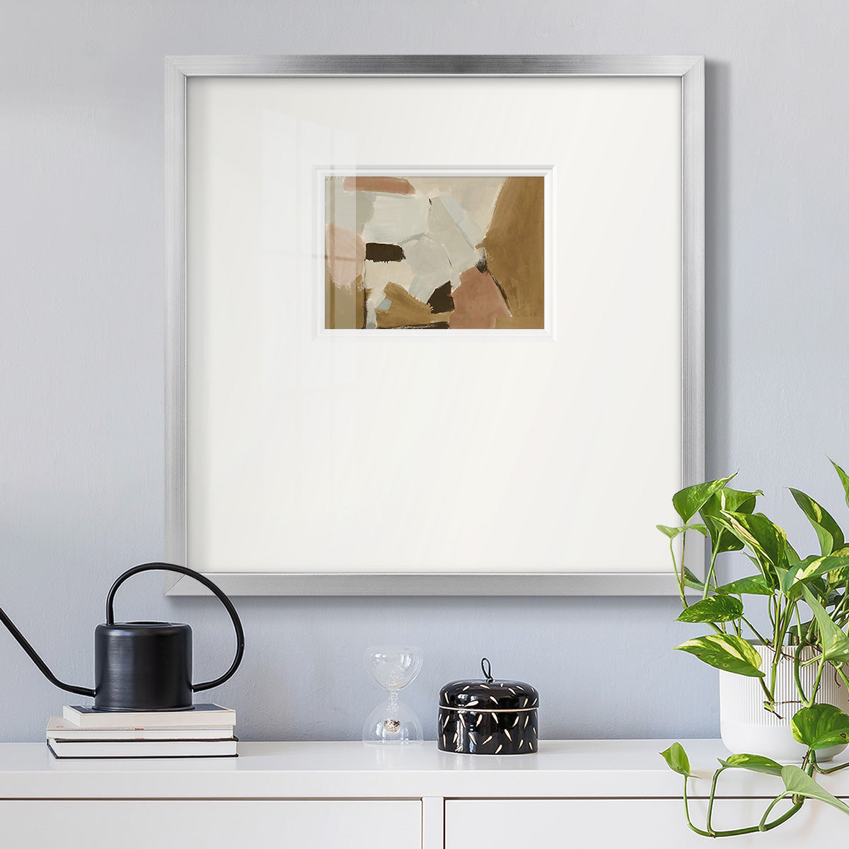 Almondine I Premium Framed Print Double Matboard