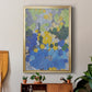Lake Como Garden - Modern Framed Canvas Print
