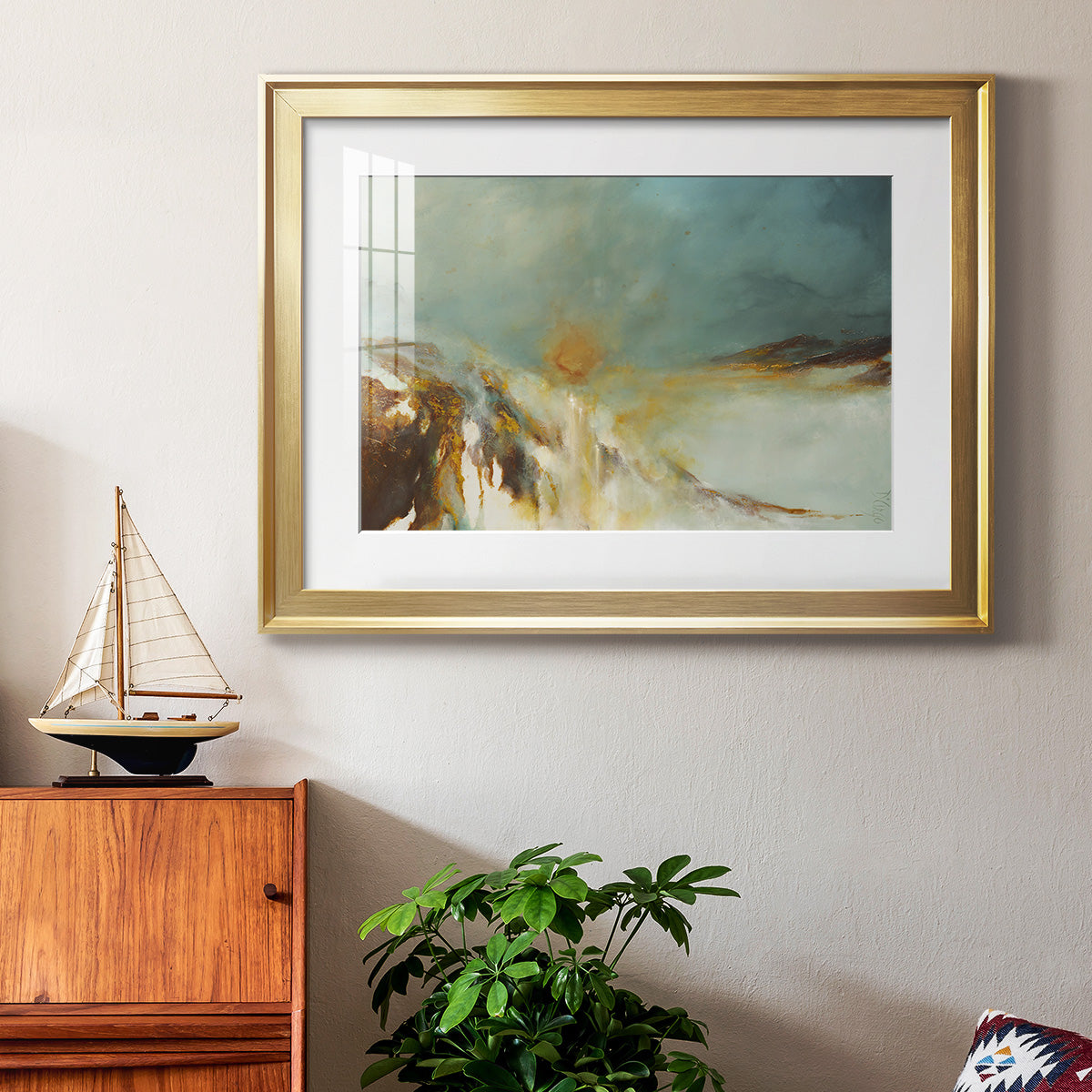 Terra Sol Premium Framed Print - Ready to Hang