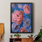 Layered Petals II - Modern Framed Canvas Print