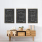 Morning Routine IV - Floater Framed Canvas Set