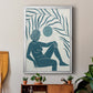 Moon Gazer I - Modern Framed Canvas Print