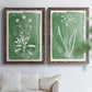 Green Botanical I - Premium Framed Canvas 2 Piece Set - Ready to Hang