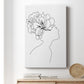 Fashion Floral Sketch I - Canvas Art Print