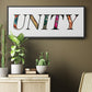 Unity - Floater Framed Canvas Print