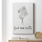 Find Your Roots Sketch - Canvas Art Print