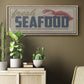 Shoreline Signs I - Floater Framed Canvas Print
