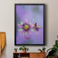 Exotic Flower Burst II - Modern Framed Canvas Print