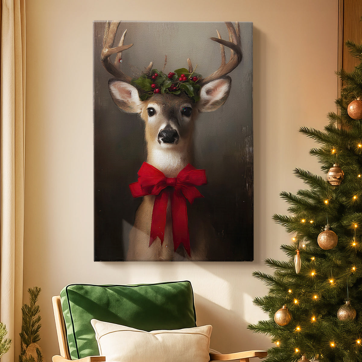 Candlelit Promise - Canvas Art Print