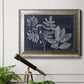 Foliage on Navy V Premium Framed Canvas- Ready to Hang