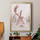 Blush Deer - Modern Framed Canvas Print