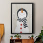 Festive Snowman II - Modern Framed Canvas Print