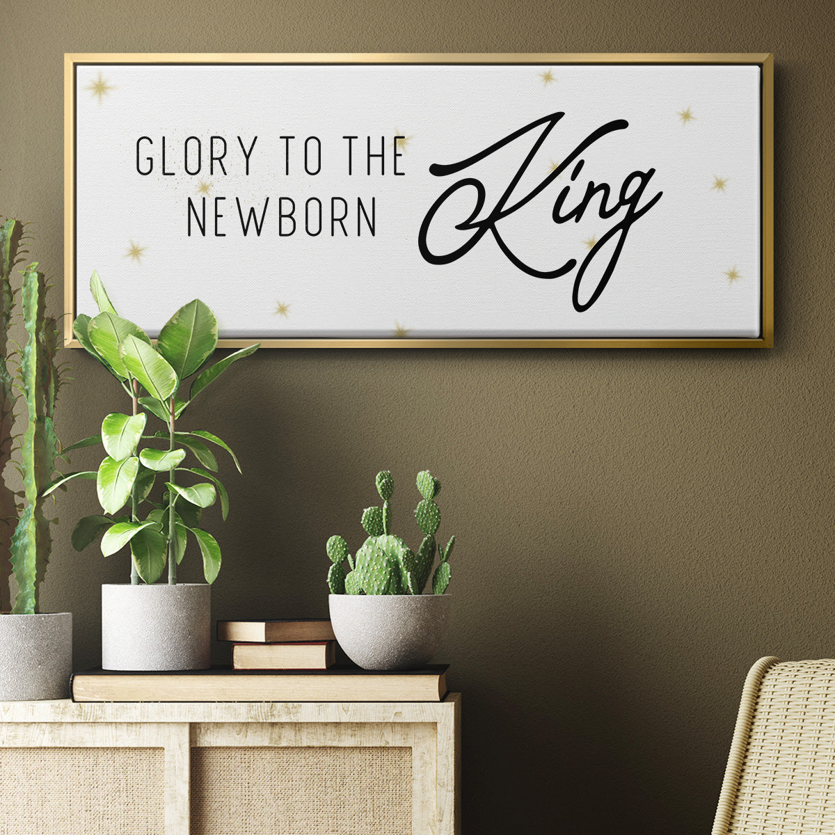 Glory - Floater Framed Canvas Print