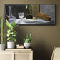 Still Life with Bottles, 1862 - Floater Framed Canvas Print