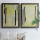 Neutral Assemblage I - Premium Framed Canvas 2 Piece Set - Ready to Hang