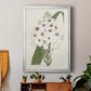 Flore Albo II - Modern Framed Canvas Print